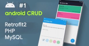 CREATE ✍ INSERT INTO MYSQL DB – #1 – Android CRUD Tutorial | • RETROFIT  • PHP  • MYSQL
