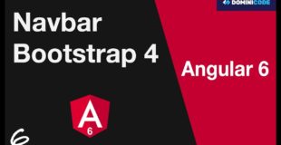 Navbar UI Bootstrap 4  – Angular 6