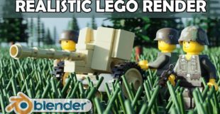 How to Get Lego Movie Photo Realism in Blender Using Mecabricks – Import LDD Stud.io Render Tutorial