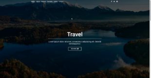 Bootstrap 4 Tutorial [#4] Landing Page with full page background image