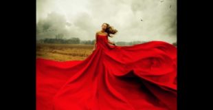 TUTORIAL “red dress” by Photographer SunnyMarry PHOTOSHOP