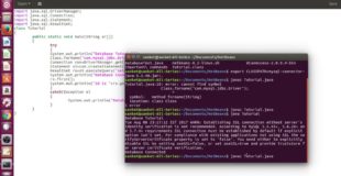 Linux JDBC Tutorial | Using Java , MySql And J-Connector | Ubuntu 17.04
