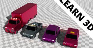 Blender tutorial: Simple cars