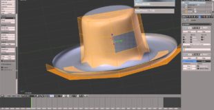 Blender Modeling Tutorial – Homburg Hat or “The GodFather Hat”