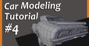 Blender – Car Modeling Project #4 [Tutorial]