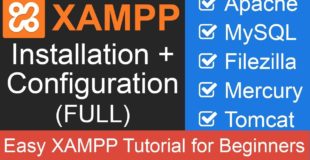 XAMPP Full Tutorial: Apache + MySQL + Filezilla + Tomcat + Mercury (update Nov. 2018)