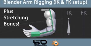 Blender Arm Rigging: IK & FK Setup – Plus Stretching Bones