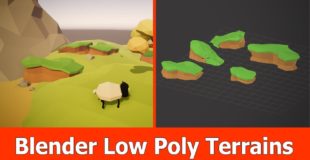 Blender Low Poly Terrain Modeling Tutorial
