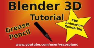 Blender 3D Tutorial – Grease Pencil, How to Render Frame-by-Frame GP Sketches by VscorpianC