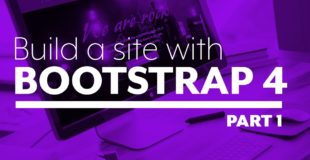 Build a website with Bootstrap 4 – Part 1: The setup
