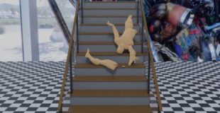 Ragdoll Falling Down Stairs – Blender3D