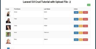 Laravel 5.8 Crud Tutorial with Upload File – 2