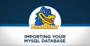 Importing MySQL Database