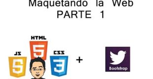 Maquetado web con HTML-CSS-Javascript y Bootstrap (parte1)