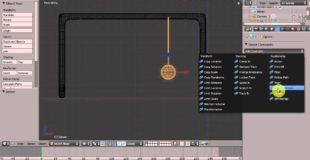 Blender 3D: Newtons Cradle tutorial, Part one