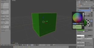 color change animation tutorial-blender