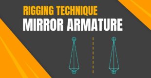 Easy Riggin in Blender 3D: Mirror Armature ( Technique )