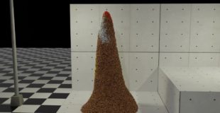 Molecular Script Sand Simulation – Blender3D