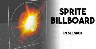 How to properly Billboard sprites & particles in Blender