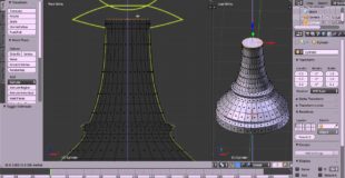 Blender Modelling Tutorial Making a Pawn Chess Piece – Extruding and Scaling a Cylinder