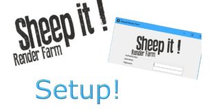 How to setup sheepit / sheepit tutorial (free render farm for blender)
