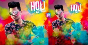 Holi Special Photo Editing Tutorial in PicsArt Step by Step in Hindi 2019 – Taukeer Editz