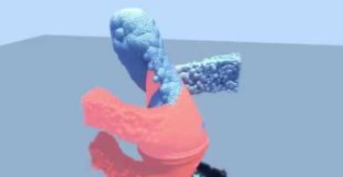 Blender Vortex Simulation | 100000 Hairy Fluid Particles | Blender Cycles 30h Render | Free Download
