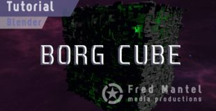 Blender tutorial: Star Trek Borg Cube in 10 minutes