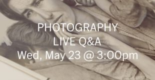 Trailer: LIVE Q&A with Photography Curator Sarah Meister (May 23) – Send us your questions!