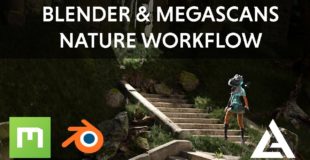 Better, Faster 3D Nature with Megascans ( Blender Nature Workflow 001 )
