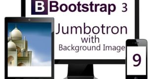 Using Bootstrap Jumbotron with Fixed Background Image