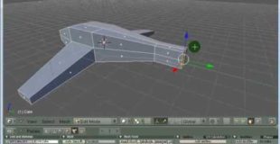 Blender Simple Airplane Modeling Tutorial Part 1of2
