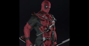 Deadpool Zbrush/Blender Model with Cycles Render