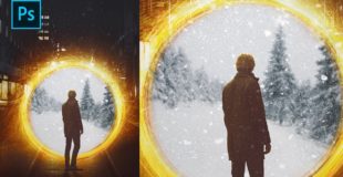 Photoshop | How to create Portal Effect Like Doctor Strange | Tutorial