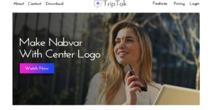 How To Make Website With Center Logo Using HTML CSS Bootstrap | Tutorial For Beginners