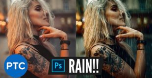 Realistic Rain Effect | Photoshop Photo Manipulation Tutorial