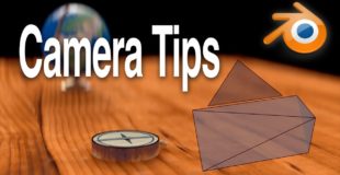 Blender Camera Tips: Pull focus and smooth camera motion