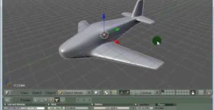Blender Simple Airplane Modeling Tutorial Part 2of2