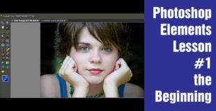 Learn Photoshop Elements – Lesson #1 (The beginning)
