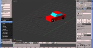 Blender Animation Tutorial A Car Following a Path and the Front Wheels Turning