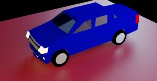 Creating Lowpoly Car in Blender 2.8 | Speed Modeling – 2019