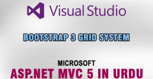 ASP.NET MVC 5 Tutorial In Urdu – Bootstrap 3 Grid System