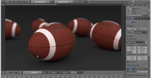 Blender 3D: How to model and texture a realistic Football