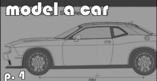 Model a 3d Car | part 4 | basic edge flow and topology (Blender tutorial)