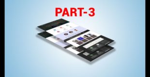 PSD Template Design with Bootstrap Grid Layout One Page Template in Photoshop CC Part 3 Bangla
