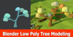 Blender Low Poly Tree Modeling