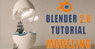 Blender 2.8 Low Poly 3D Modeling Tutorial | blender 2.8 game engine tutorial-13