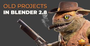 Old Blender 2.7x Projects in Blender 2.8?