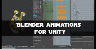 Blender Animations Unity Import Tutorial
