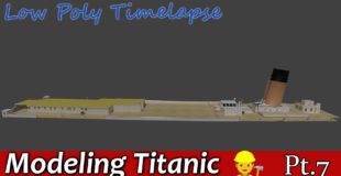 Blender Titanic Modeling Tutorial Pt 7